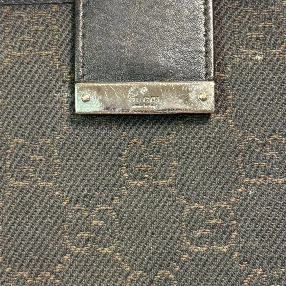 Women’s Gucci Brown Canvas/Leather Signature Wallet - Picture 4 of 5